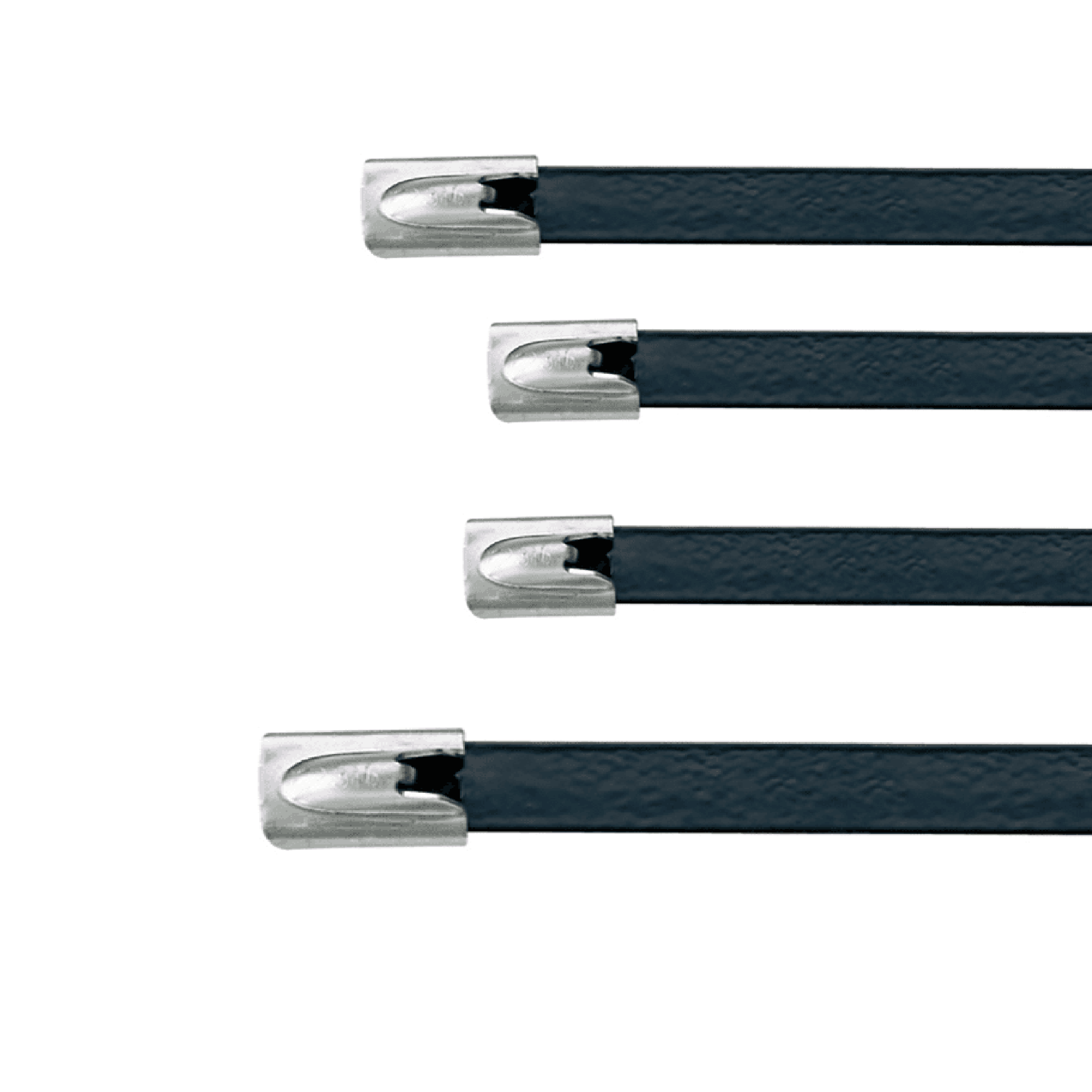thumbnail image 2 of Bemaka 100Pcs Metal Zip Ties 11.8 Inch 304 Stainless Steel Cable Ties Heavy Duty 2 of 9
